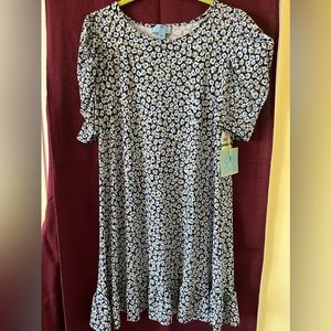 CeCe Floral Ruffle Dress *Never Worn*Tags Attached*